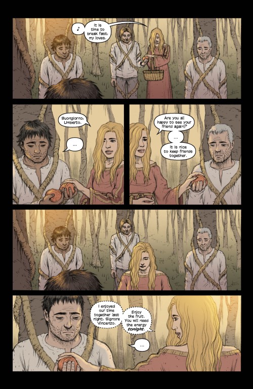 The Knight and the Lady of Play pg. 13 - published by Jonathan Luna